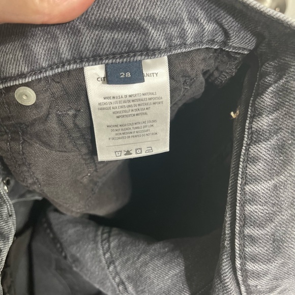 Citizens of Humanity Women's Emerson Jeans in grey, sz 28 - Picture 8 of 10